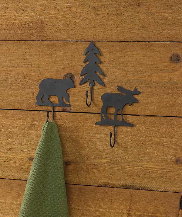 Park Designs Bear Iron Hook